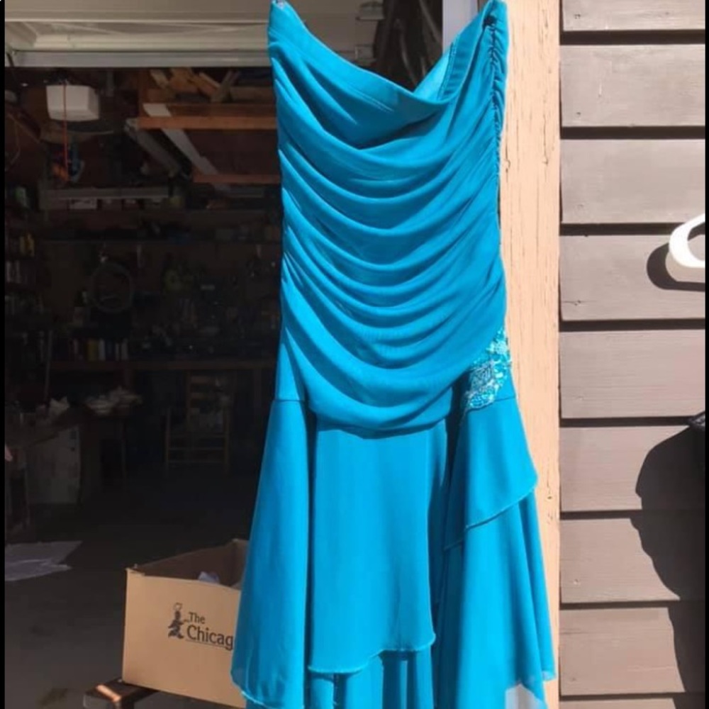 Blue dress size M